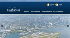Desktop Screenshot of lakesimcoeairport.com
